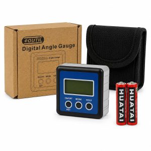 eOUTIL Digital Inclinometer / Digital Angle Gauge with Magnetic Base - Image 6