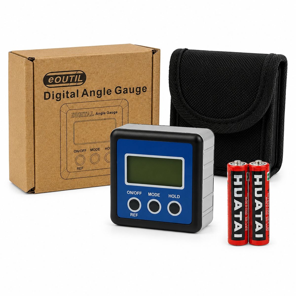 eOUTIL Digital Inclinometer / Digital Angle Gauge with Magnetic Base - Image 6
