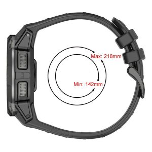 LOBO Silicone Strap Compatible With Garmin Instinct 3 - 50mm Models - Image 6
