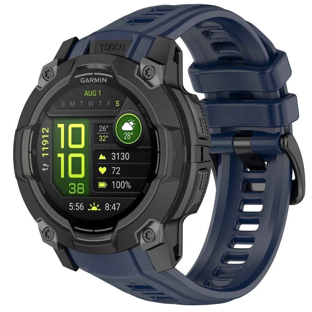 LOBO Silicone Strap Compatible With Garmin Instinct 3 - 50mm Models