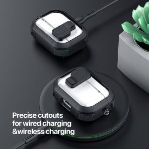 Dux Ducis TPU+PC Case & Carabiner for Apple Pods Pro 2 (PECN Series) - Image 8