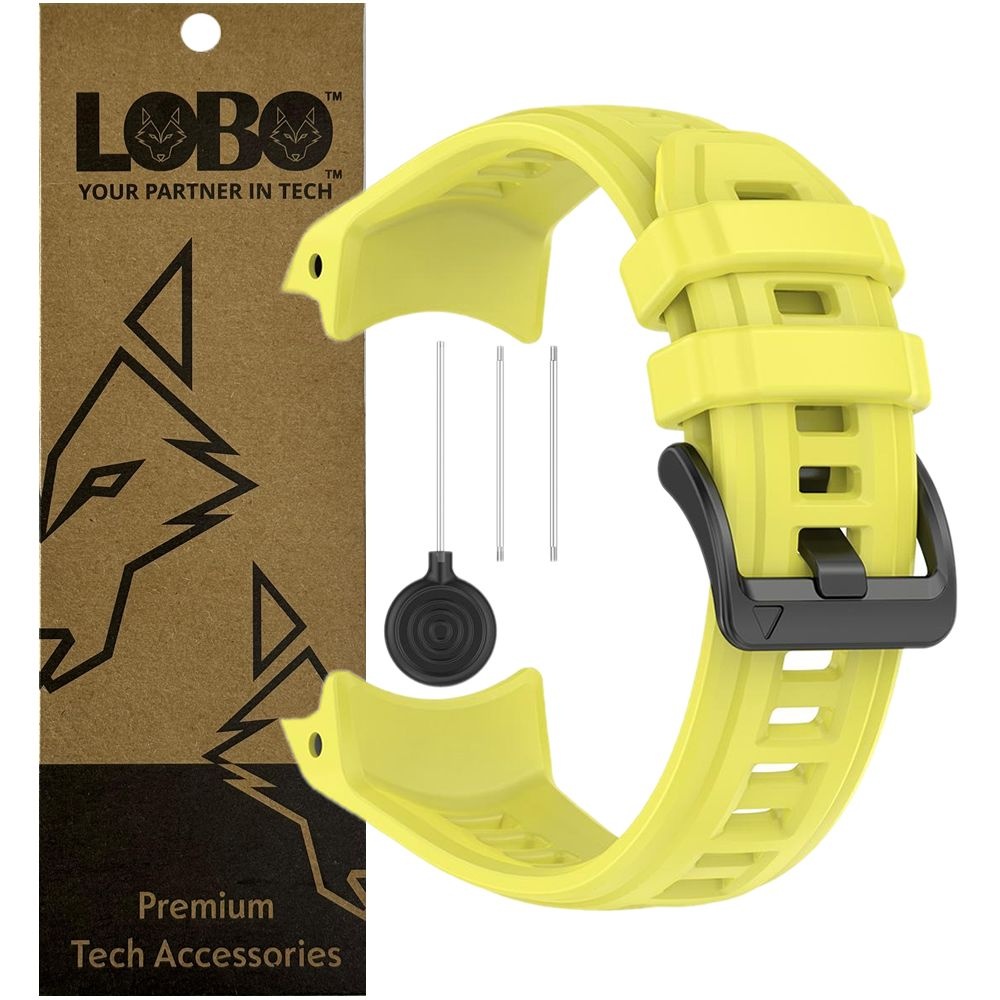 LOBO Silicone Strap Compatible With Garmin Instinct 3 - 50mm Models