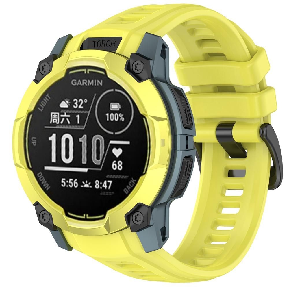 LOBO Silicone Strap Compatible With Garmin Instinct 3 - 50mm Models