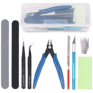 9 Piece Modellers Tool Kit with Case - Image 1