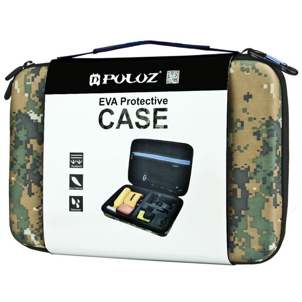 PULUZ Shock-Proof Case for GoPro & Accessories (Digi Camo)