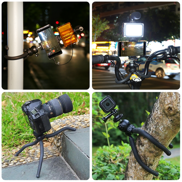 PULUZ 4-in-1 Vlogging Kit with Octopus Tripod