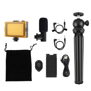 PULUZ 4-in-1 Vlogging Kit with Octopus Tripod - Image 10