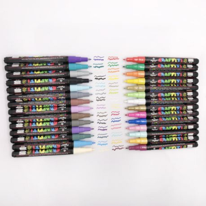 24 Flysea Graffiti Paint Markers (Extra Fine Tip 0.7mm) - Image 3