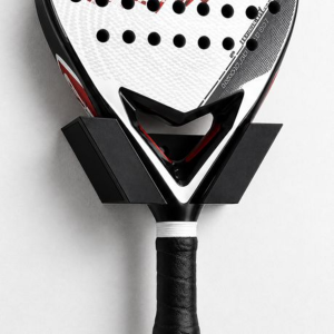 2pc Padel Racket Wall Bracket - Black - Image 5