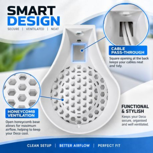 Wall Mount Holder Compatible With TP-Link Deco BE65/Pro (& More See List) - Image 3