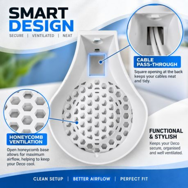 Wall Mount Holder Compatible With TP-Link Deco BE65/Pro (& More See List)