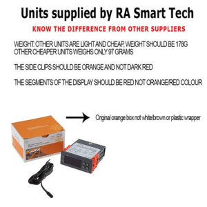 STC 1000 Digital Temperature Controller - 2 K/Watts - Image 4