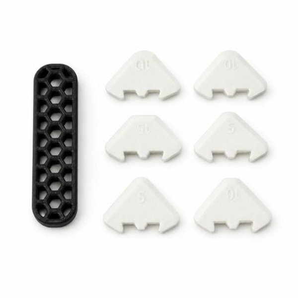 Silicone Accessory Combo - Finishing Tool, Wall Holders & Unclogging Tool