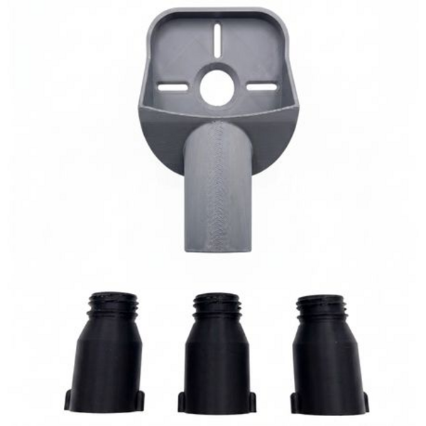Universal Drill Dust Collector with 3 Vacuum Adapters