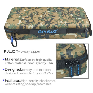 PULUZ Shock-Proof Case for GoPro & Accessories (Digi Camo) - Image 4