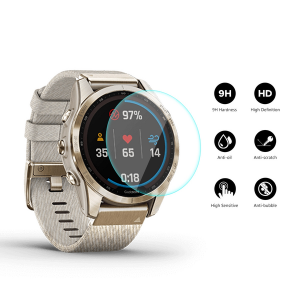 2x ENKAY Tempered Glass Film for Garmin for Garmin Fenix 7S - Image 3
