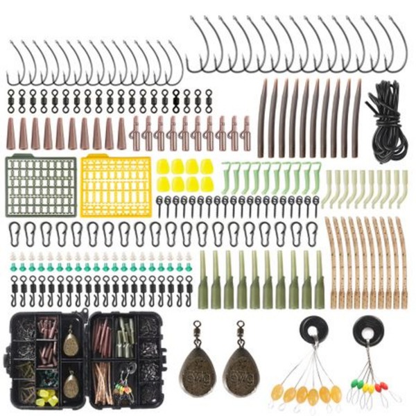 Carp Specimen Fishing Combo with Container - 189-piece