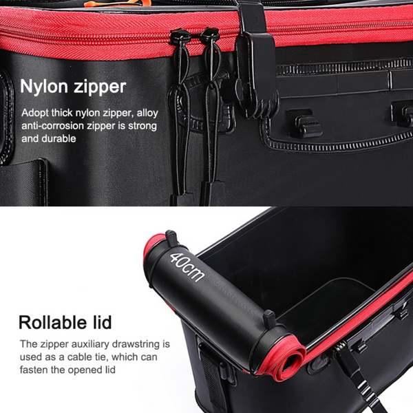 Mikanuo EVA Foldable Waterproof Fishing Bucket Small-35cm