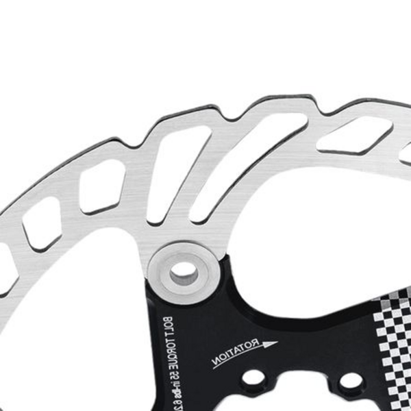 IIIPRO 203mm 6-Bolt Bicycle Floating Disc Brake Rotor - 2 Pack
