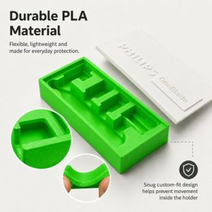 PLA Storage Holder Compatible With Philips OneBlade - Sliding Lid - Image 8