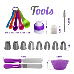 60 Piece Cake Decorating Set - Image 3