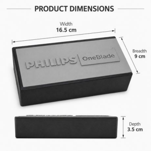 PLA Storage Holder Compatible With Philips OneBlade - Sliding Lid - Image 5