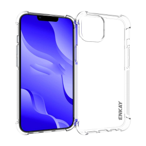 ENKAY Clear Bumper Case for iPhone 14 Variants - Image 1