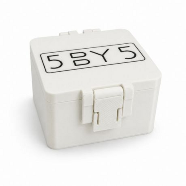 5BY5 Peptide Travel Container Compatible With Standard 3ml Vials - 9 Slot