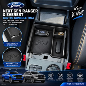 Centre Console Tray Compatible With Ford Ranger & Everest 2023+ - Image 5