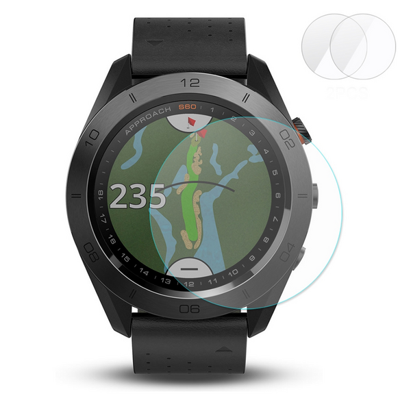 2 PCS WILK Tempered Glass Screen Protectors for Garmin Approach S60