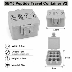 5BY5 V2 Peptide Travel Container for 3ml Vials - 9 Slot - Image 12