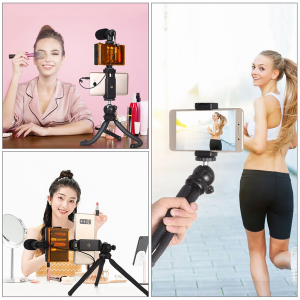 PULUZ 4-in-1 Vlogging Kit with Octopus Tripod - Image 8