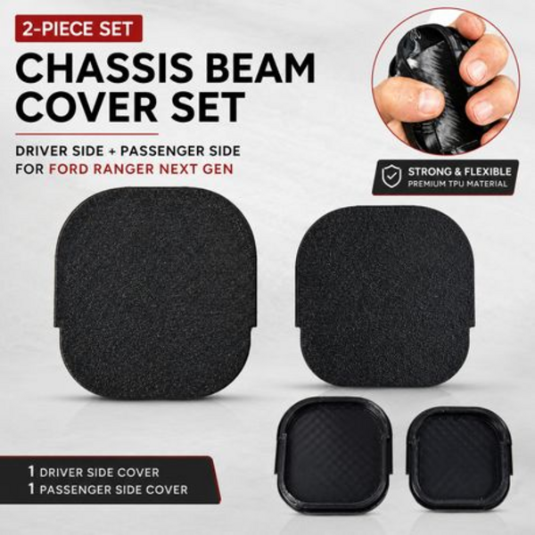 2pc TPU Chassis Beam Cover Set Compatible With Ford Ranger Next Gen