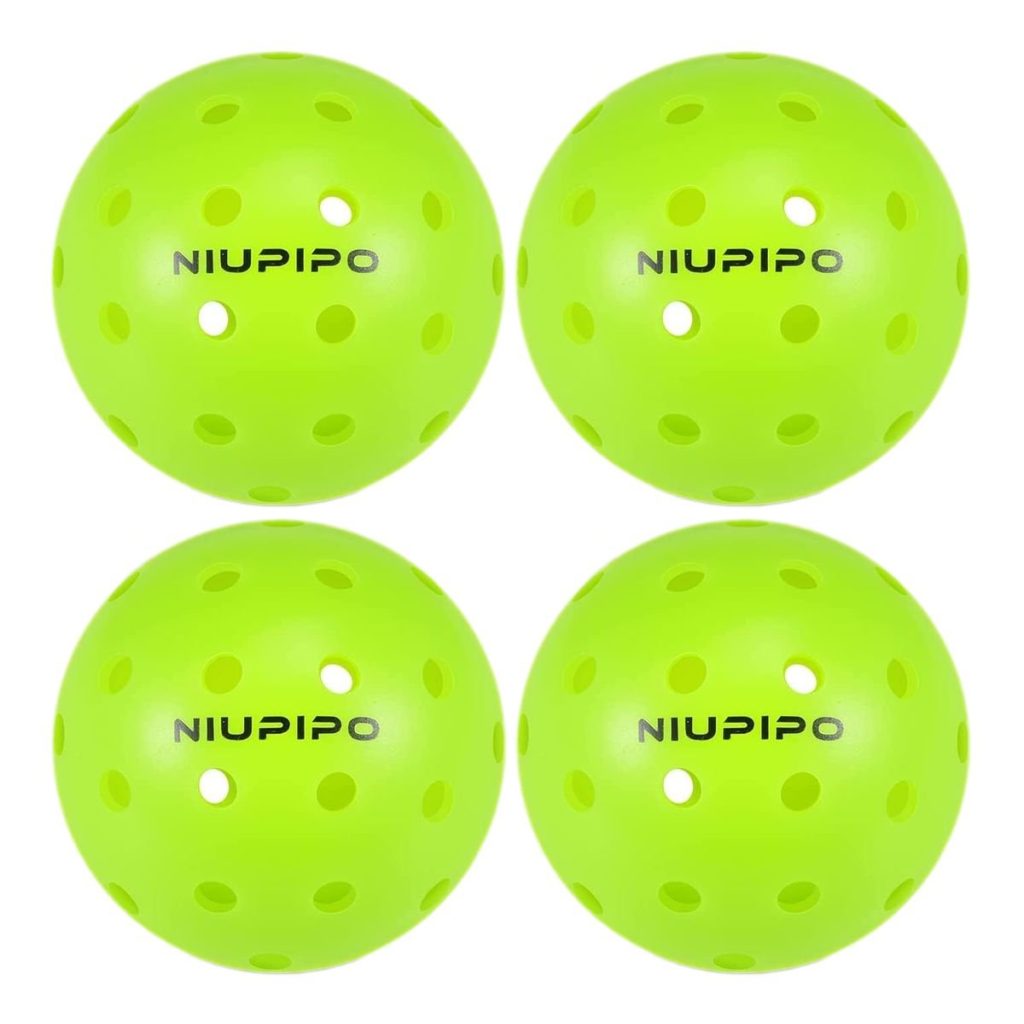 Niupipo - Outdoor 40 Hole Pickleball Balls