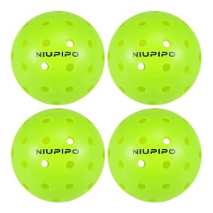 Niupipo - Outdoor 40 Hole Pickleball Balls - Image 1