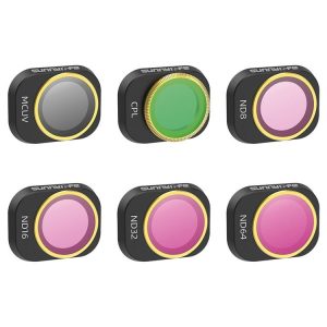 6pc SunnyLife ND Filter Set for DJI Mini 4 Pro - Image 1