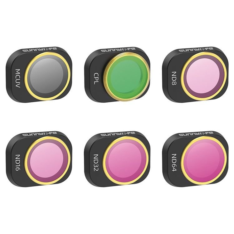 6pc SunnyLife ND Filter Set for DJI Mini 4 Pro