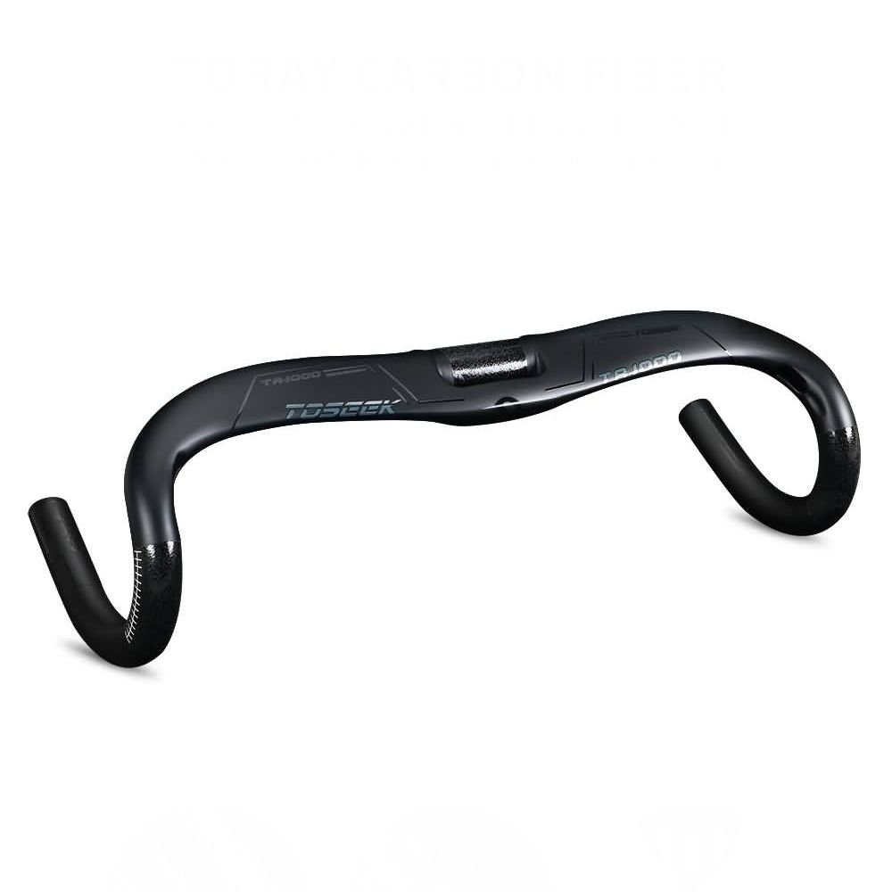 TOSEEK TR1000 Aero Carbon Road Bar - 400mm Wide