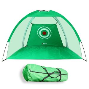 PGM Golf Practice Net 2m x 1.4m with Carry Bag - Green - Image 1