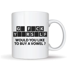 Protest Apparel - Buy A Vowel Mug - Image 1
