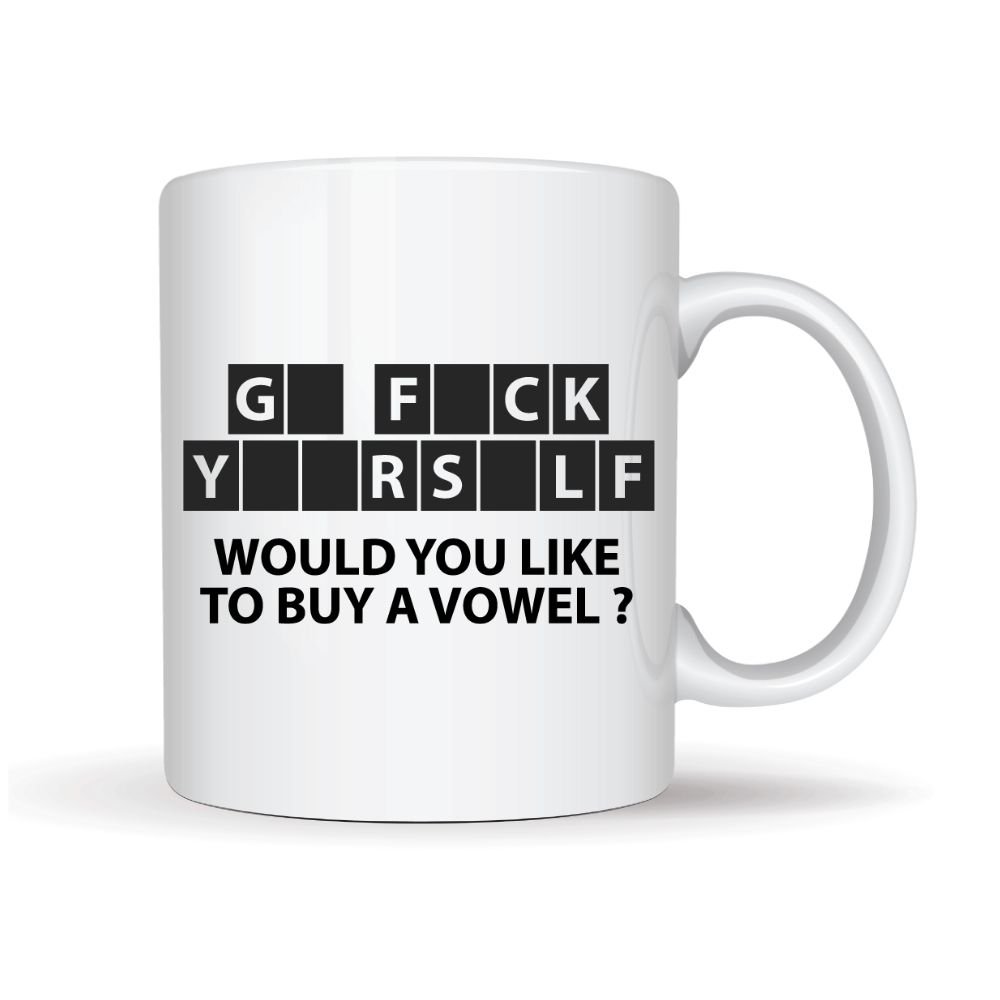 Protest Apparel - Buy A Vowel Mug
