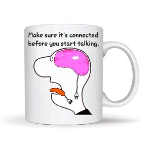 Protest Apparel - Brain Connected Mug - Image 1