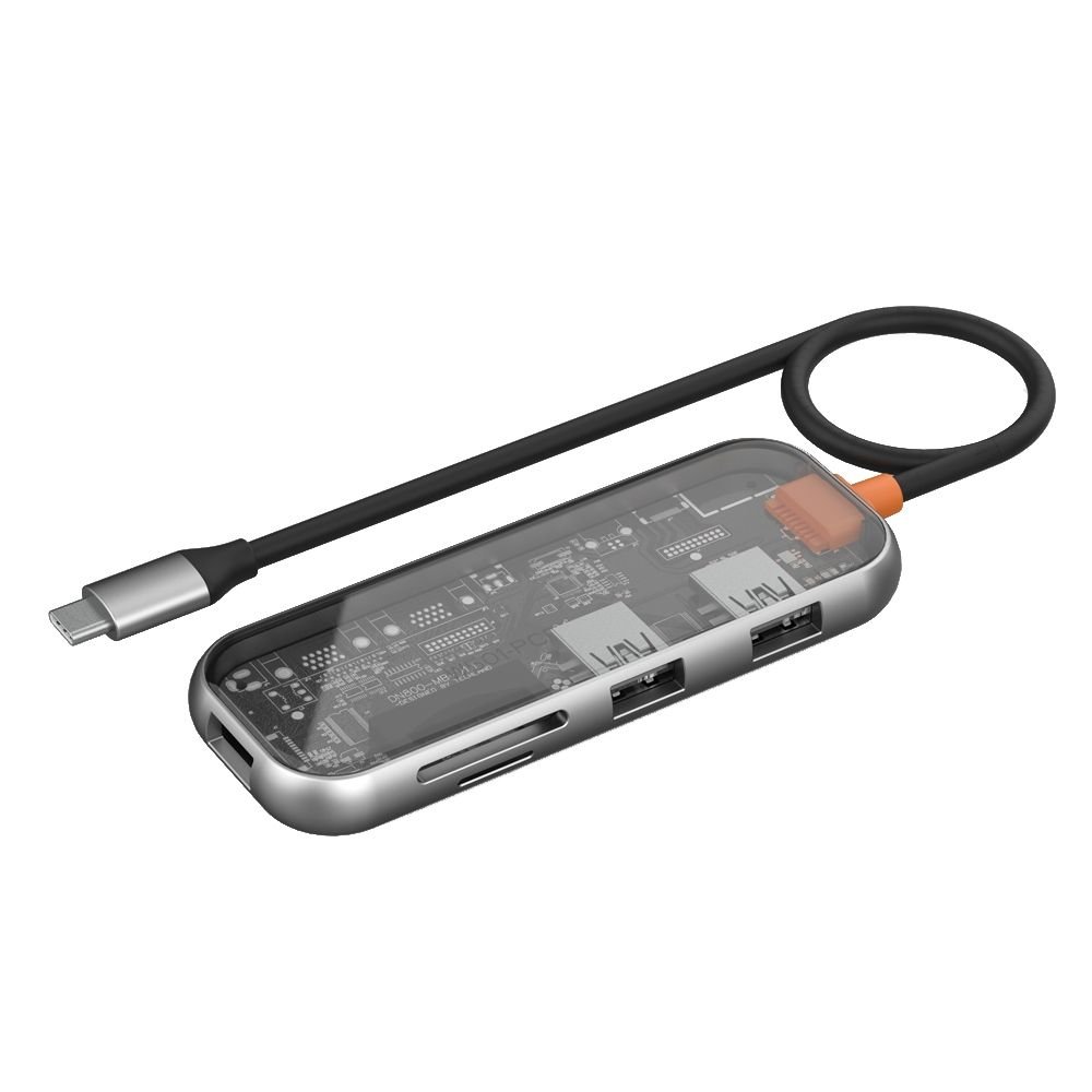 WiWU Cyber Series 5 in 1 USB Type-C Hub