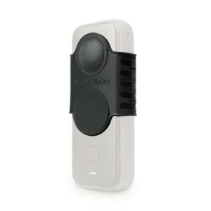 SunnyLife Silicone Lens & Screen Cover for Insta360 ONE X2 - Black - Image 1