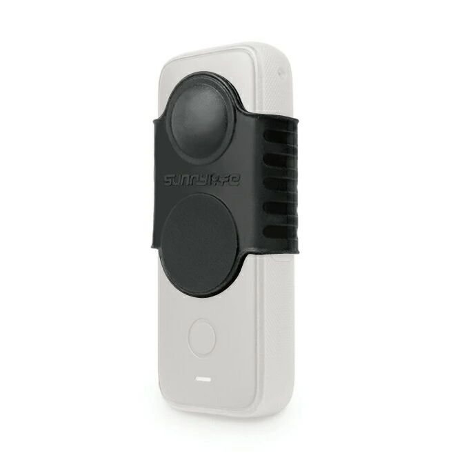 SunnyLife Silicone Lens & Screen Cover for Insta360 ONE X2 - Black