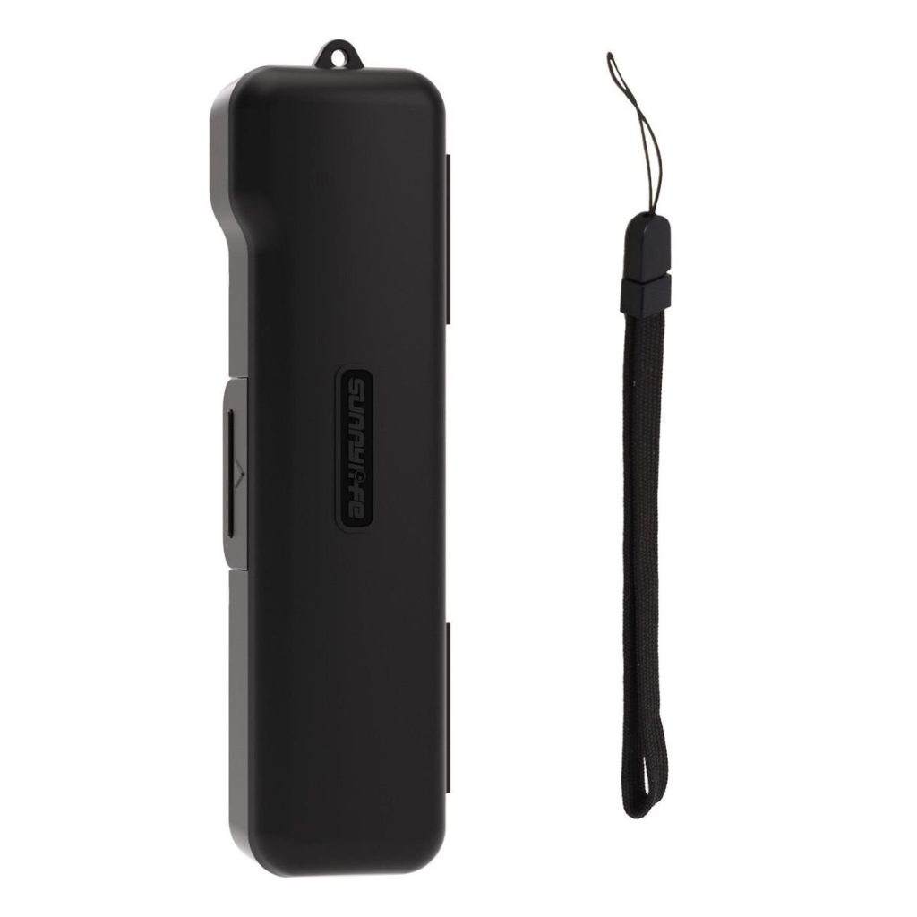 Sunnylife Hard Protective Case for DJI Osmo Pocket 3 - Black (with Lanyard)