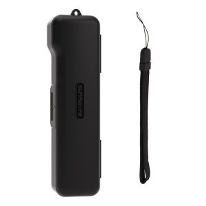 Sunnylife Hard Protective Case for DJI Osmo Pocket 3 - Black (with Lanyard) - Image 1
