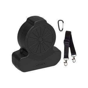 Sunnylife Hard Carry Case for DJI Flip-Black with Shoulder Strap & Carabiner - Image 1