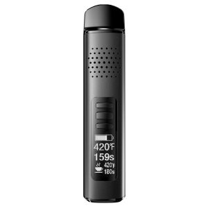 Anlerr HerbPod BLACK - Mini Dry Herb Vaporizer with OLED Display - Image 1