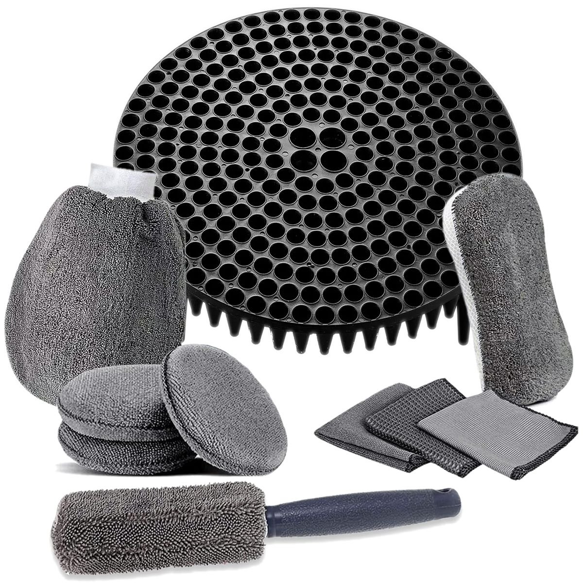 Premium 10-Piece Car Wash Kit with Grit Guard & Storage Bag - Image 1